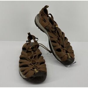 KEEN Brown Sport Sandals Men's 11 EU 42 Hiking Outdoors Water Closed Toe Shoes